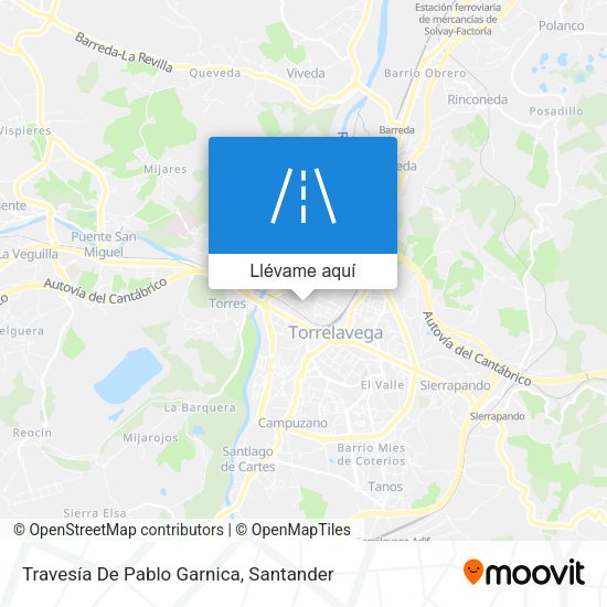 Mapa Travesía De Pablo Garnica