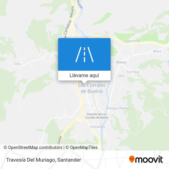 Mapa Travesía Del Muriago