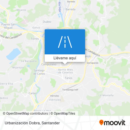 Mapa Urbanización Dobra