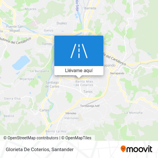 Mapa Glorieta De Coteríos
