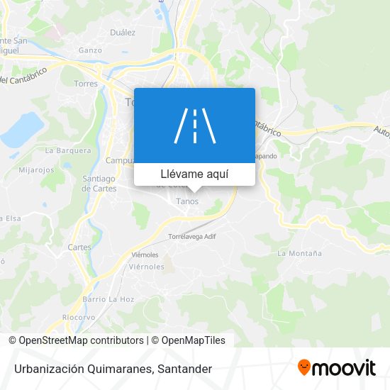 Mapa Urbanización Quimaranes