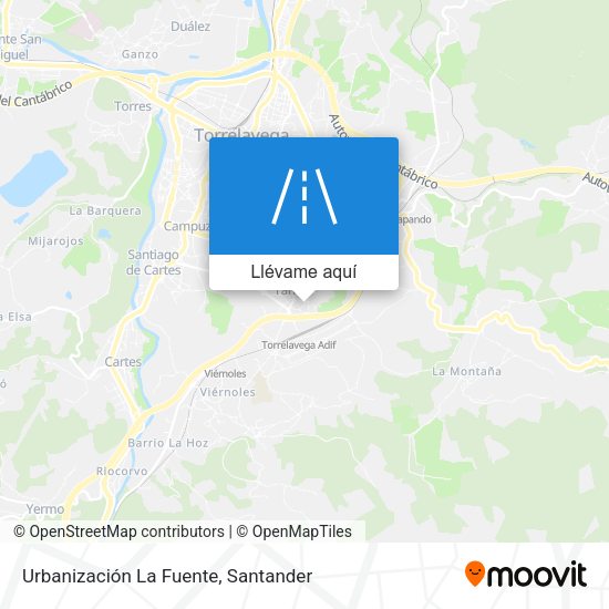 Mapa Urbanización La Fuente