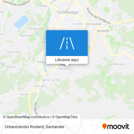 Mapa Urbanización Rodanil