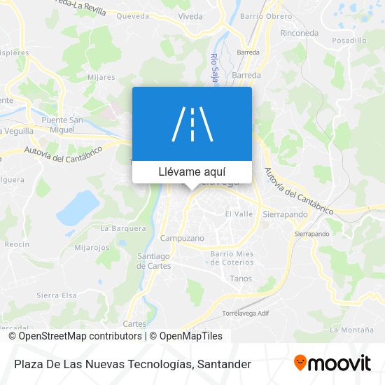 Mapa Plaza De Las Nuevas Tecnologías