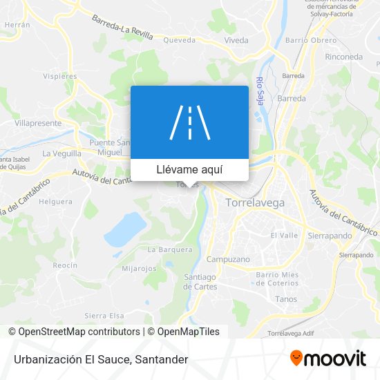 Mapa Urbanización El Sauce