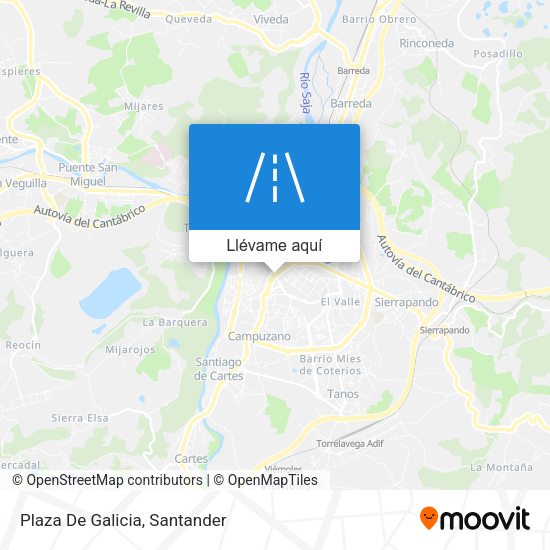 Mapa Plaza De Galicia