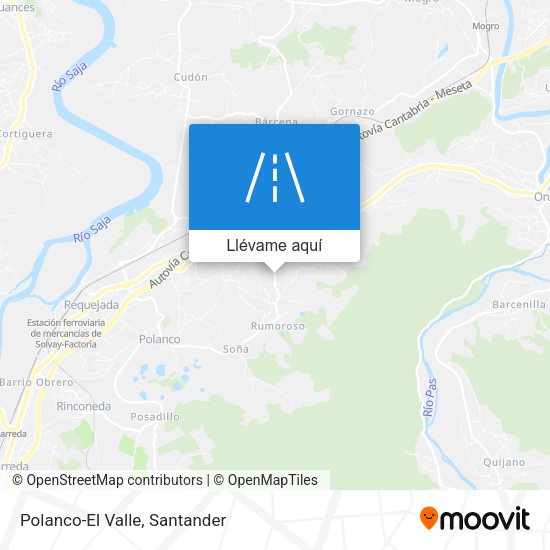 Mapa Polanco-El Valle