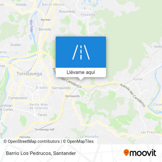 Mapa Barrio Los Pedrucos