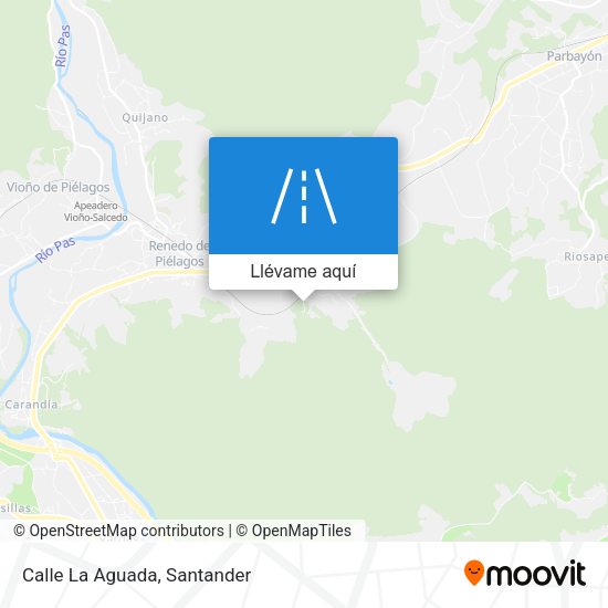 Mapa Calle La Aguada