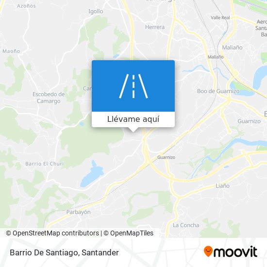 Mapa Barrio De Santiago