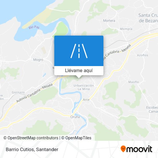 Mapa Barrio Cutios