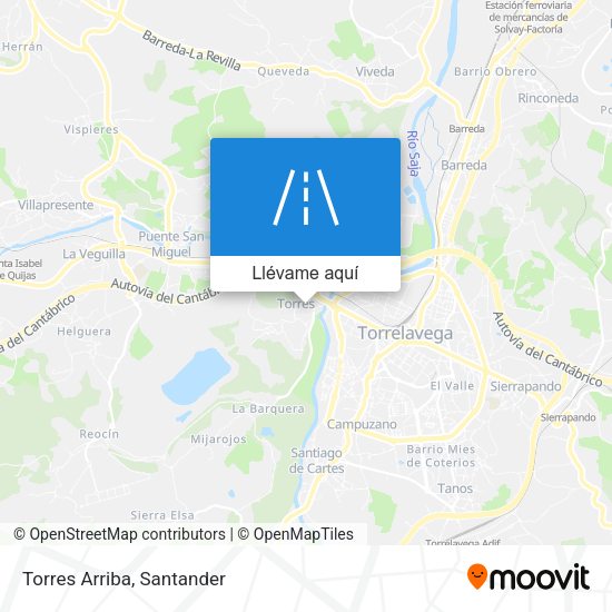 Mapa Torres Arriba