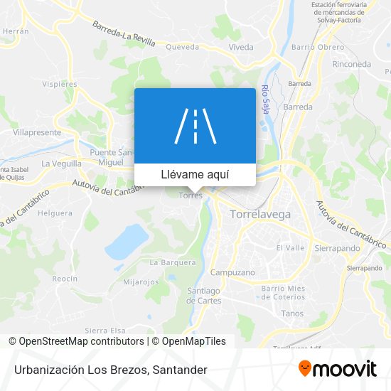 Mapa Urbanización Los Brezos