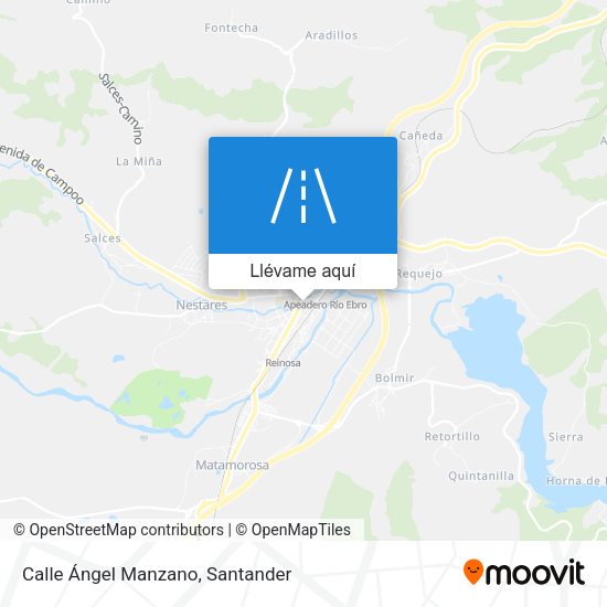 Mapa Calle Ángel Manzano