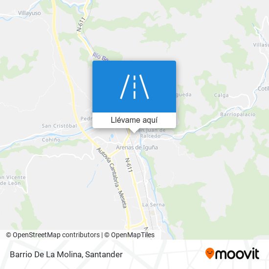 Mapa Barrio De La Molina