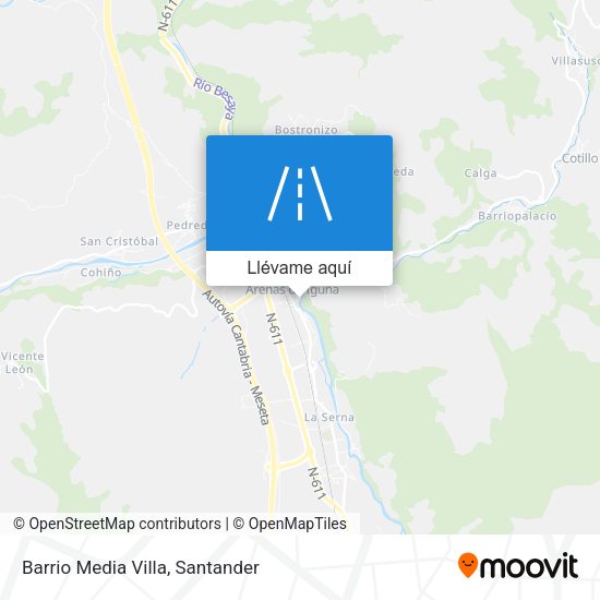 Mapa Barrio Media Villa