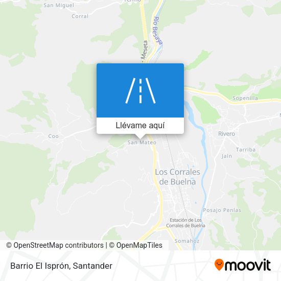 Mapa Barrio El Isprón