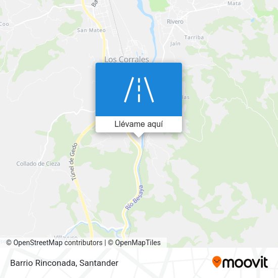Mapa Barrio Rinconada
