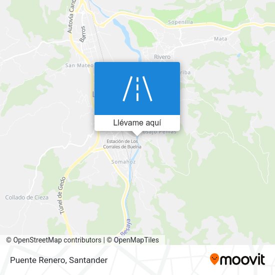Mapa Puente Renero