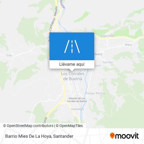 Mapa Barrio Mies De La Hoya