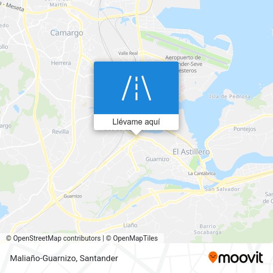 Mapa Maliaño-Guarnizo