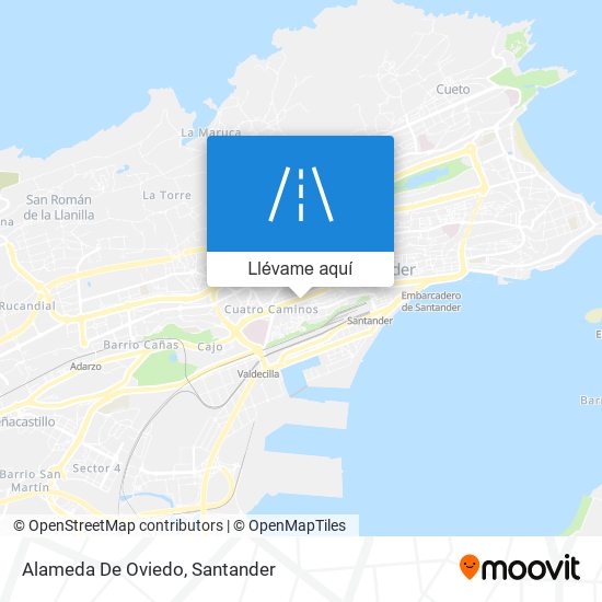 Mapa Alameda De Oviedo