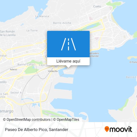 Mapa Paseo De Alberto Pico