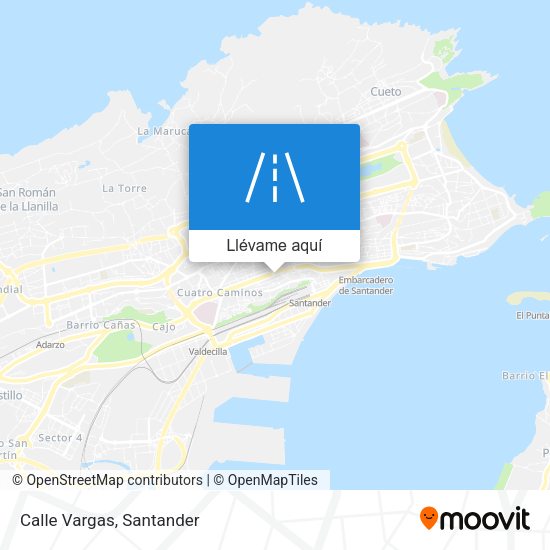 Mapa Calle Vargas