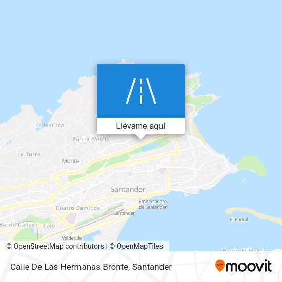 Mapa Calle De Las Hermanas Bronte