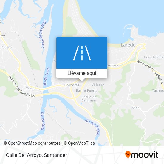 Mapa Calle Del Arroyo