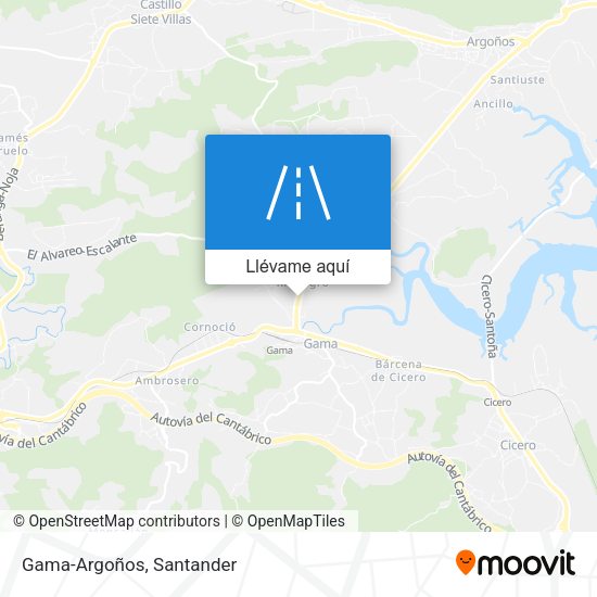 Mapa Gama-Argoños