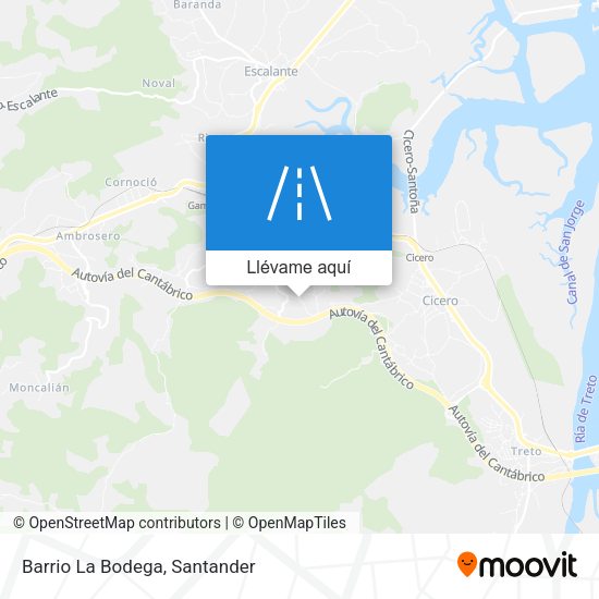 Mapa Barrio La Bodega