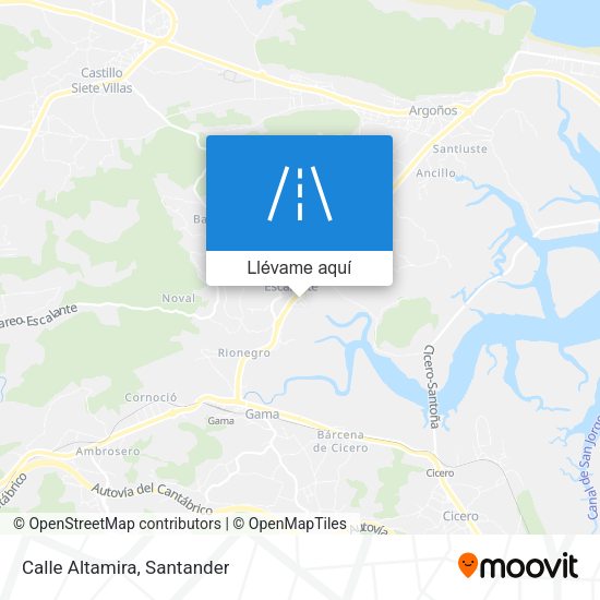 Mapa Calle Altamira