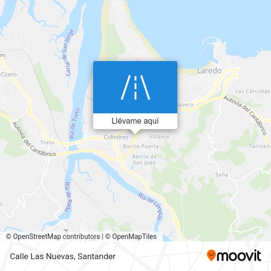 Mapa Calle Las Nuevas