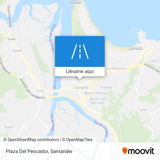 Mapa Plaza Del Pescador