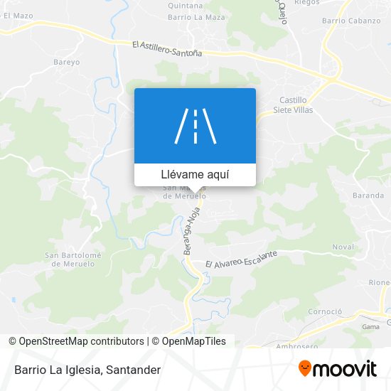 Mapa Barrio La Iglesia