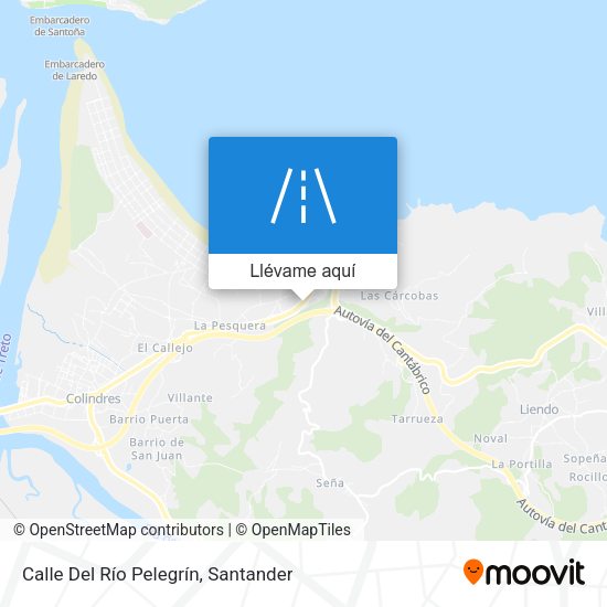 Mapa Calle Del Río Pelegrín