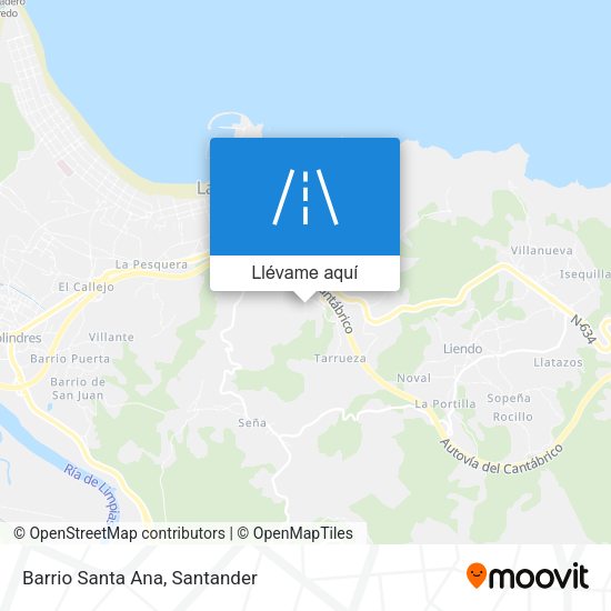 Mapa Barrio Santa Ana