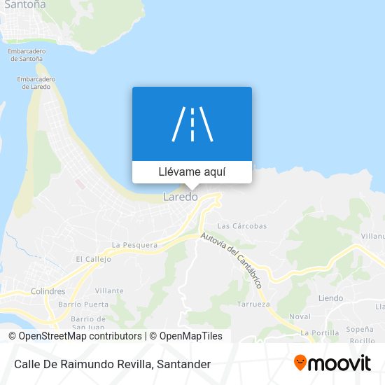Mapa Calle De Raimundo Revilla