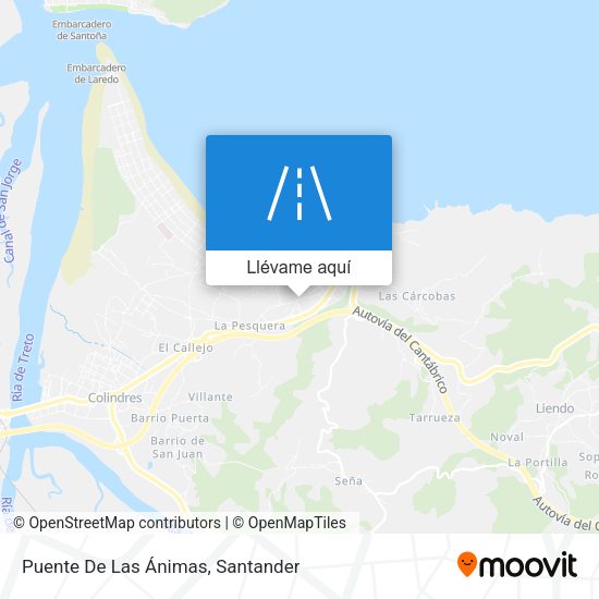 Mapa Puente De Las Ánimas