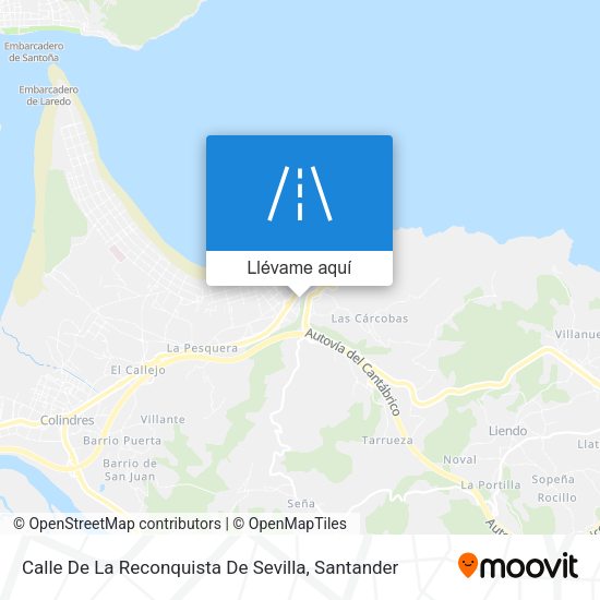 Mapa Calle De La Reconquista De Sevilla