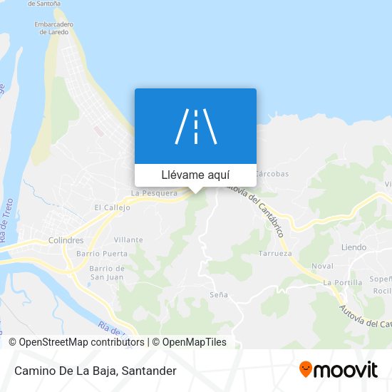 Mapa Camino De La Baja