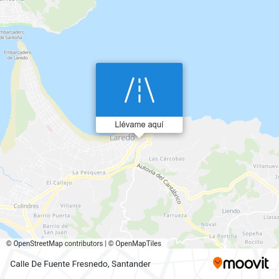 Mapa Calle De Fuente Fresnedo