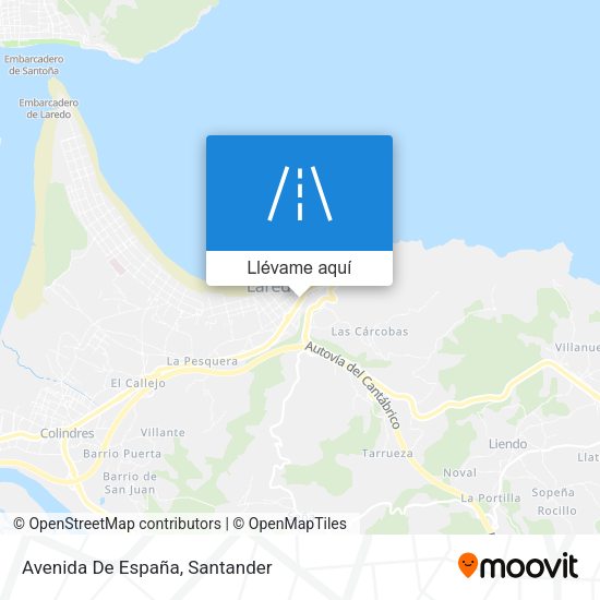Mapa Avenida De España
