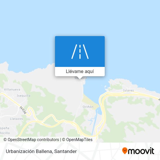 Mapa Urbanización Ballena
