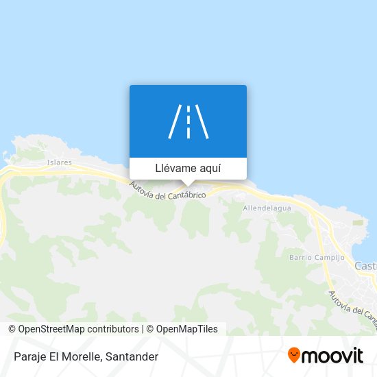 Mapa Paraje El Morelle