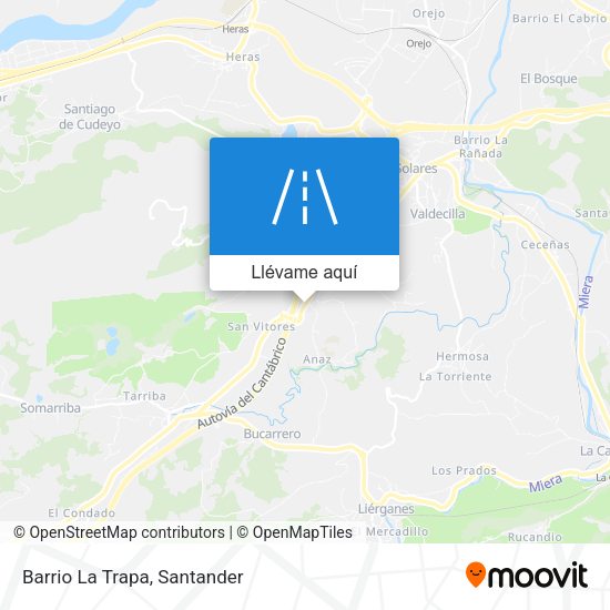 Mapa Barrio La Trapa