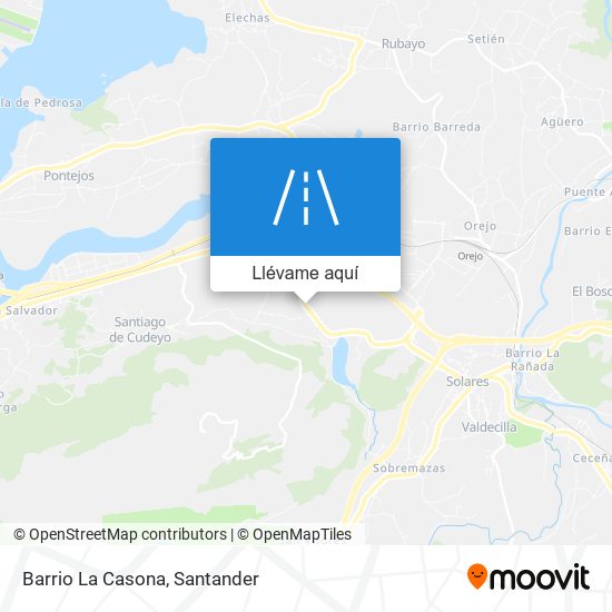 Mapa Barrio La Casona