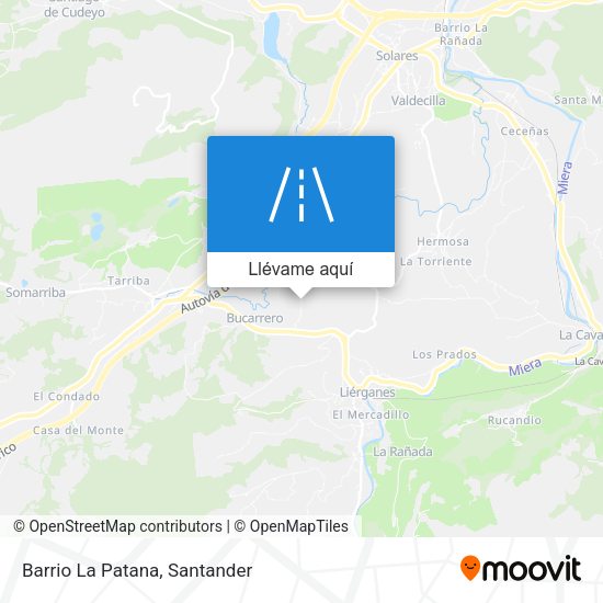 Mapa Barrio La Patana