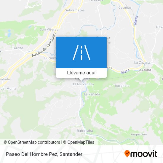 Mapa Paseo Del Hombre Pez